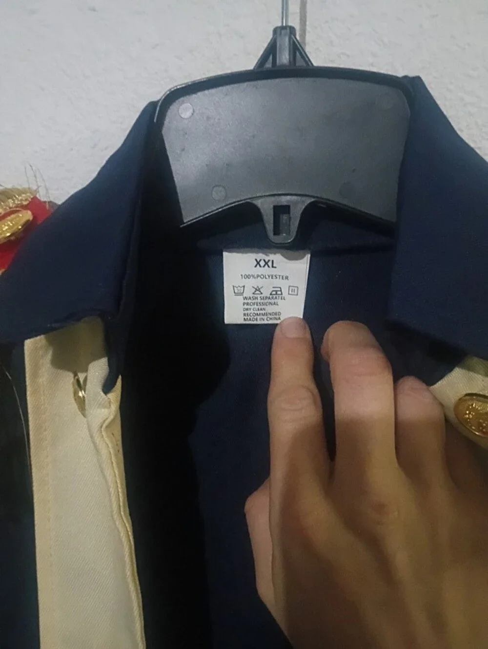 NWOT Kids founding father George Washington Tunic